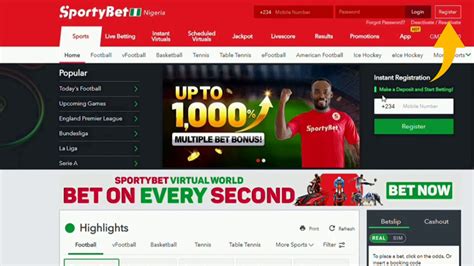 sportybet registration|create sporty bet account.